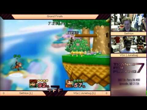 TFP7 - Sethlon (Roy) vs VGz|Junebug (Diddy Kong) PM Grand Finals