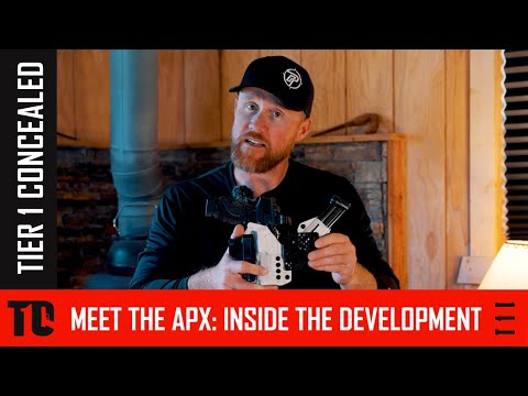 The APX Holster - Point 1 Tactics x Tier 1 Concealed