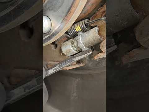 REAR HAND BRAKE SHOES ADJUSTMENT #shortvideo #shorts #short