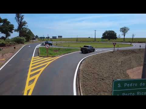 Novo trevo entre Porto Rico e São Pedro do Paraná é liberado para tráfego