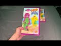 Barney Let S Go To The Beach VHS DVD Comparison