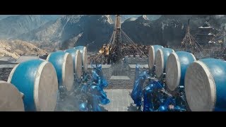 The Great Wall First Battle Scene when the Drums get sounded