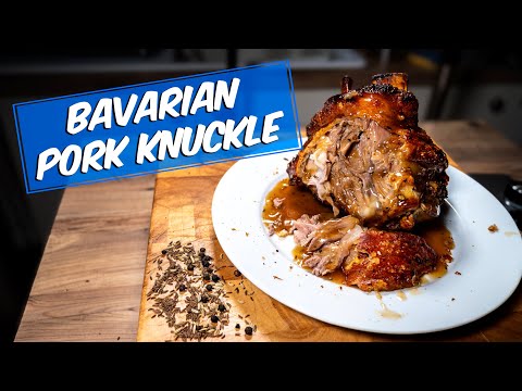 Bavarian Pork Knuckle / Schweinshaxe - Tony's Comfort Kitchen