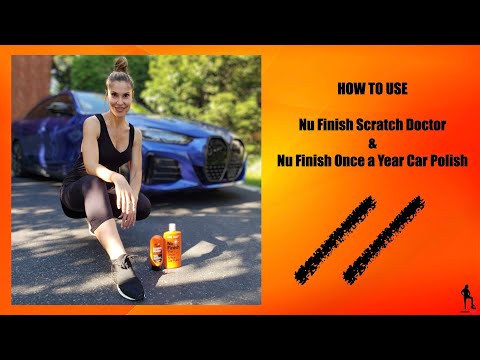 Nu Finish | How to use Scratch Doctor and Once a Year Car Polish