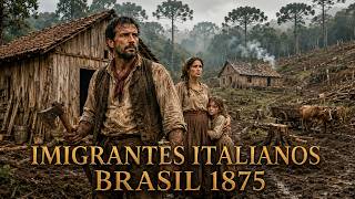 Esta é a vida real dos Imigrantes Italianos no Brasil em 1875 (Reconstrução IA)