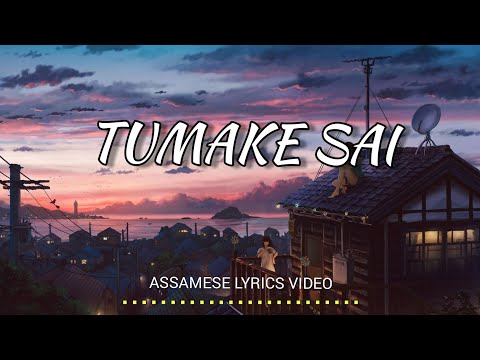 Tumake sai || Assamese new song || Lyrics video||