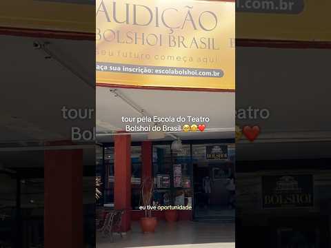 tour pelo Bolshoi do Brasil 🤩logo vai sair o tour completo lá no canal, aguardem ❤️