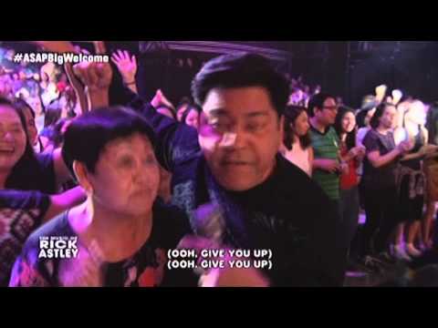 International Hitmaker Rick Astley sings his greatest hits on ASAP20