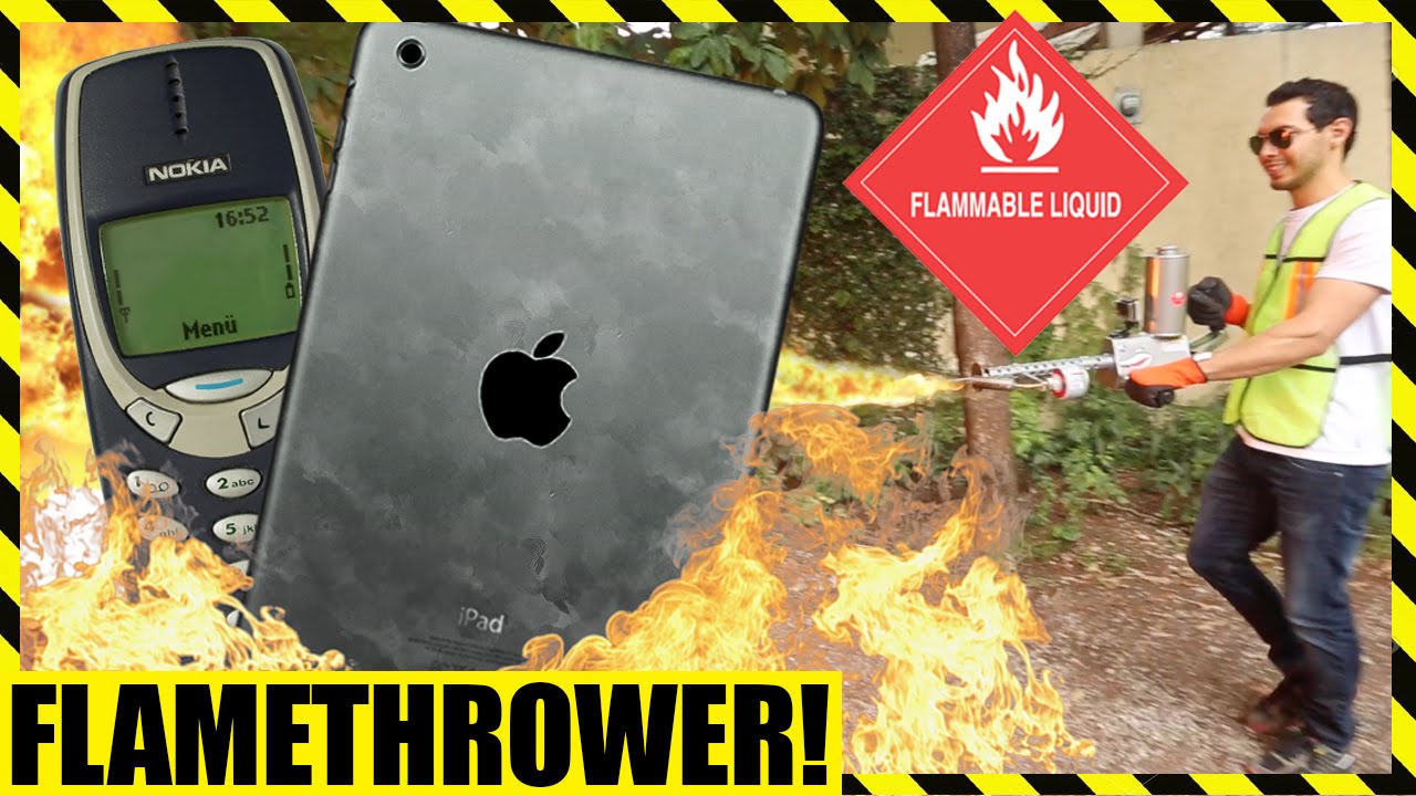 影／真神機！大火轟爛iPad　3310竟還能打電話