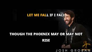 Josh Groban - LET ME FALL - KARAOKE