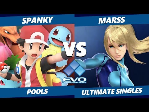 EVO 2019 SSBU - UTG | Spanky (Pokemon Trainer) Vs. PG | Marss (ZSS) Smash Ultimate Tournament Pools