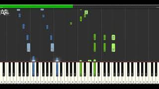 Road To Nowhere - Ozzy Osbourne | Adelina Piano synthesia tutorial