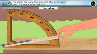 Download lagu Projectile motion : to study the variation in range of a jet of water with the angle of projection. mp3