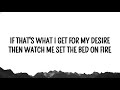 BED ON FIRE BY- G FLIP LYRICS 