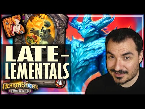THE LATELEMENTALS! - Hearthstone Battlegrounds