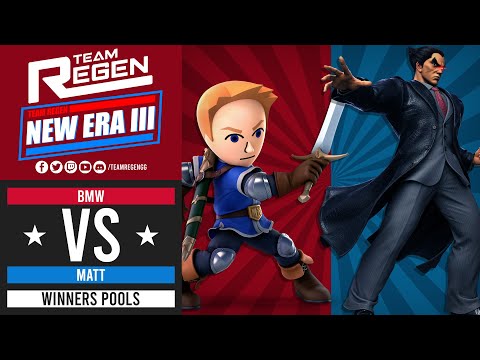 New Era 3 Wave B: BmW (Mii SwordFighter) vs Matt (Kazuya)