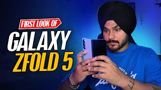 First Look of my #GalaxyZFold5 😎 | #PlayGalaxy