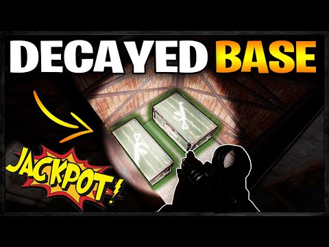 Solo Raiding Decayed Bases for Jackpot Loot | Rust 3/3