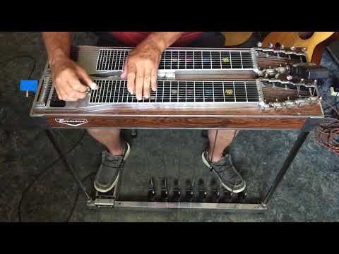 Pedal Steel connecting chords exercise, part 1