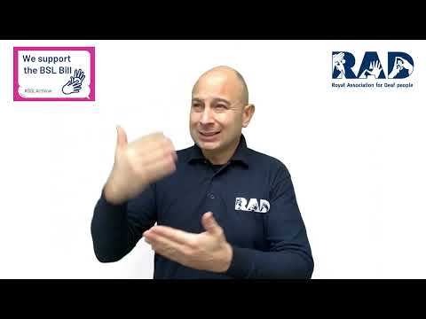 How to Sign Tabloid in BSL