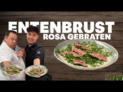 Entenbrust auf den Punkt – perfektes Enten Steak Rosa, saftig & Kohlrabi! 😍
