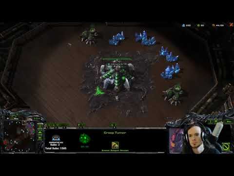 Immortal Sentry All-in vs HUEG ZERG AXE