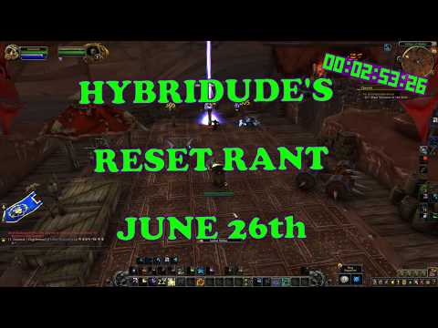 WoW Reset Rant June 26 - 8.0 on PTR, Loot Changes, Classic WoW Post