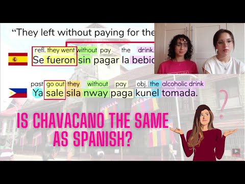 Reaction to Chavacano!  #philippines #chavacano #spanish
