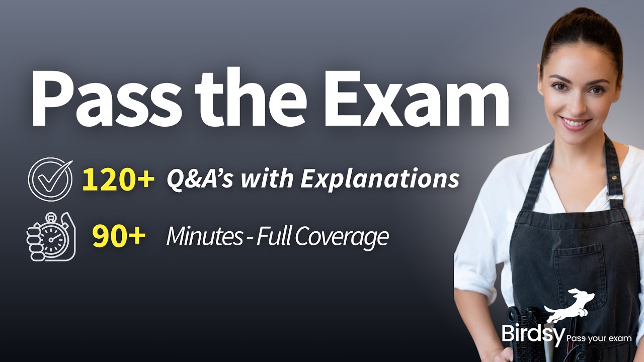 💯 FINAL EXAM: 121 Cosmetology State Board Practice Questions (Full 5 Subject Review)