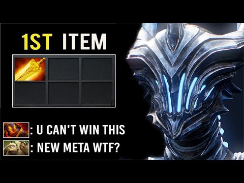 NEW META First Item Radiance Razor 500 DMG/s Burn Raid Boss Epic Comeback Most Imba Hero Dota 2