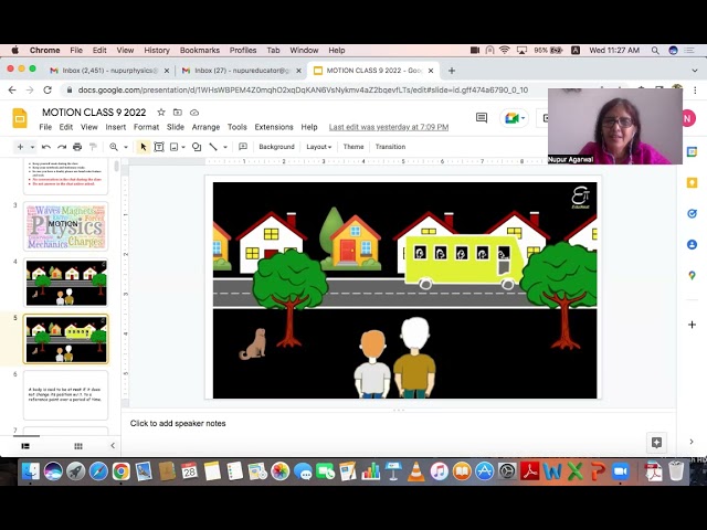 Sunbeam World School Live I100% Online School I Virtual class demo I Physics I Motion