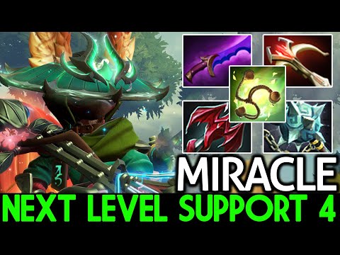MIRACLE [Hoodwink] Next Level Pos 4 Carry The Game Dota 2