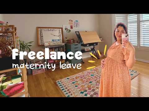 How does a Freelance Artist take Maternity Leave? (My Prep Guide)