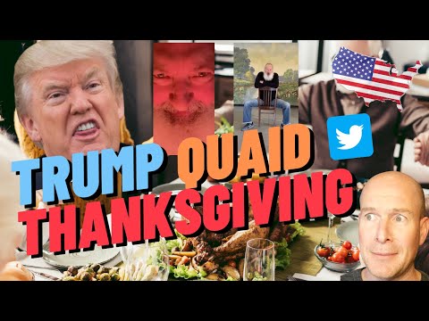 Trump Thanksgiving and Crazy Randy Quaid Tweets