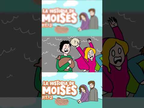 💖Cuando vamos de la mano con Dios nada nos puede hacer daño 👑 🧒La Historia de Moisés🧒