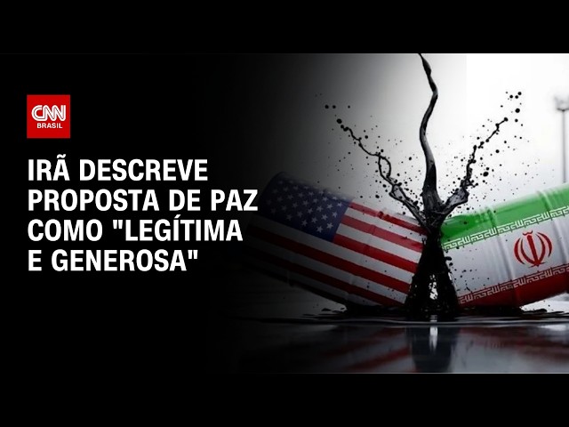 Irã descreve nova proposta de paz como "legítima e generosa" | CNN NOVO DIA