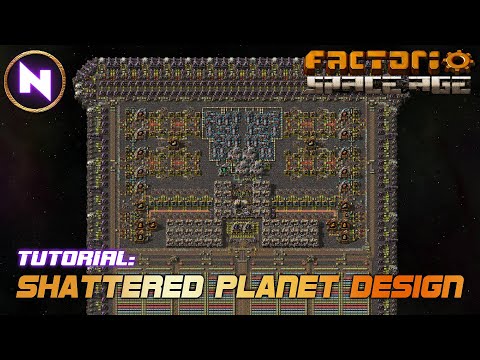 SHATTERED PLANET: Designing The Perfect Spaceship | Factorio SPACE AGE Tutorial