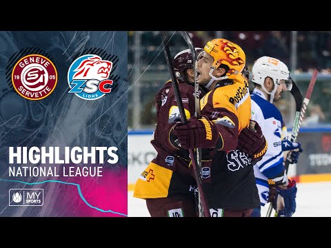 Genf vs. ZSC 3:1 – Highlights National League