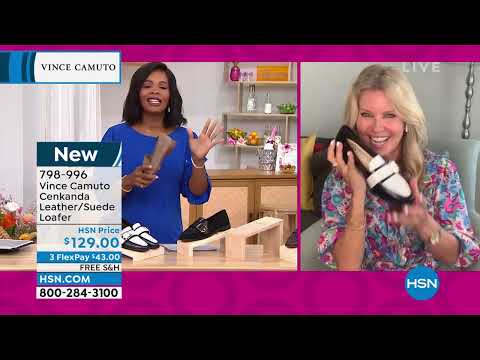 Vince Camuto Cenkanda Leather/Suede Loafer