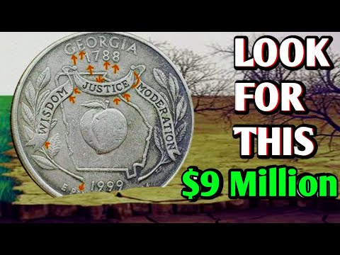 1999 Georgia quarter worth $10,000? Here's what To Look For (See The value of All Georgia quarter)