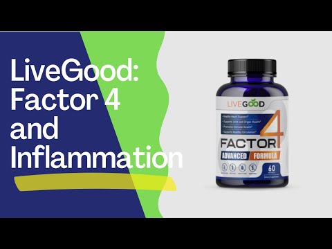LiveGood| Factor 4 Review: My Top Choice for The Reduction of Inflammation in the Body.
