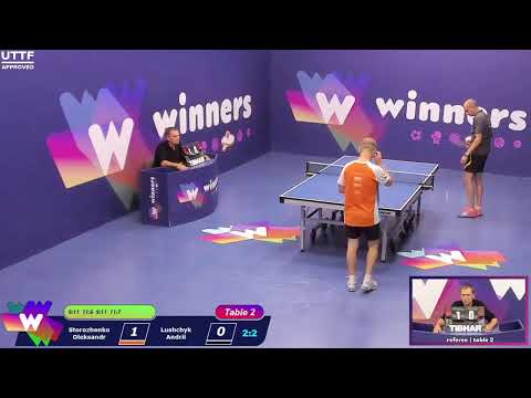 Winners League  22.09.21 Storozhenko Oleksandr - Lushchyk Andrii  15:00