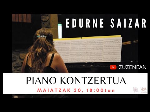 Edurne Saizar ZUZENEKO KONTZERTUA