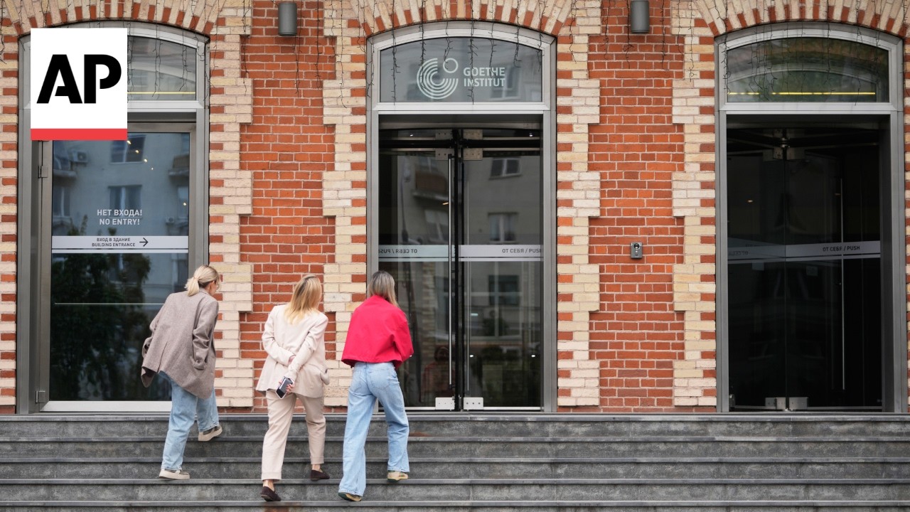Video: Russia orders closure of Goethe-Institut centers in Moscow, St. Petersburg and Yekaterinburg