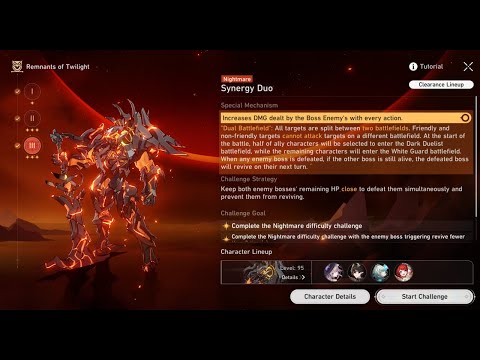 [Remnants of Twilight] Synergy Duo Nightmare (3 Stars)