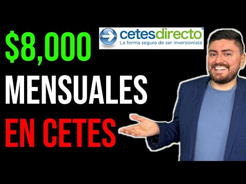 , title : 'Cómo recibir $8,000 MENSUALES en CETES. Tutorial para comprar CETES.'