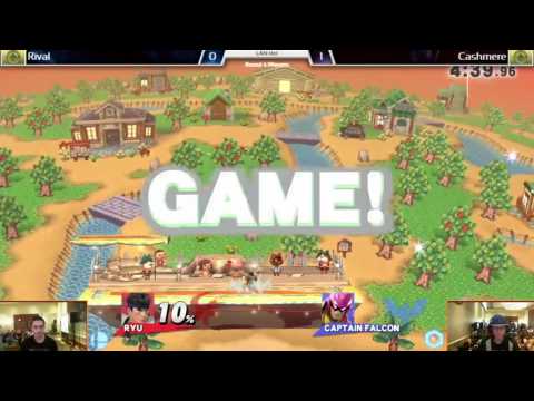 USF Lan Ho Fall 2016 | Round 4 | Rival (Ryu) VS Cashmere (Captain Falcon)