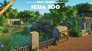 Touring the Temple habitats of Igua-Zoo | Planet Zoo