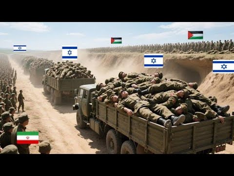 Irani Fighter Jets and Tanks Attack on Israeli Army Weapons Supply Convoy- GTA5