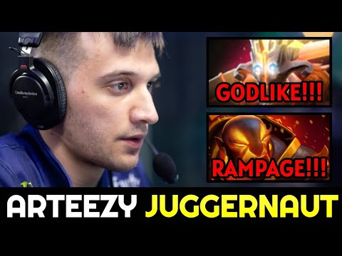 ARTEEZY Godlike Juggernaut ft Rampage Ember Spirit